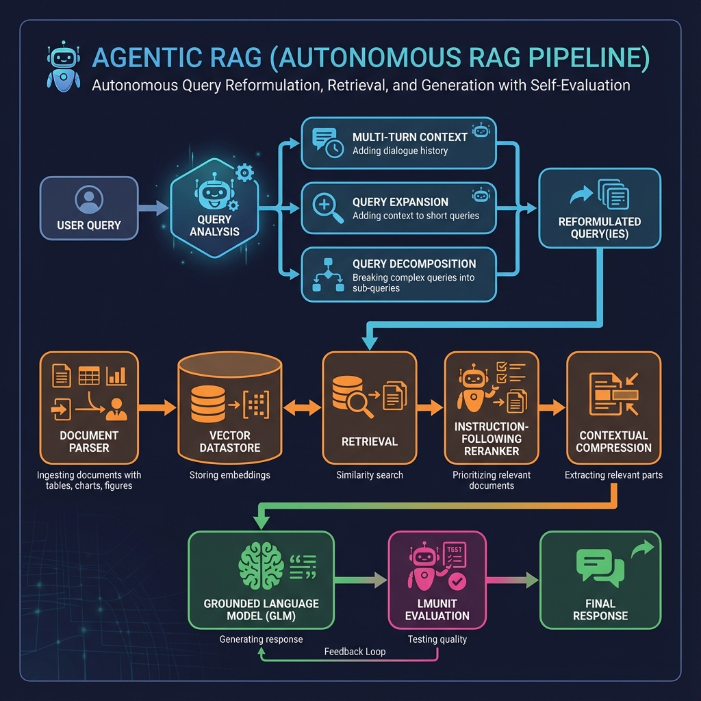 Agentic RAG Process Flow Diagram